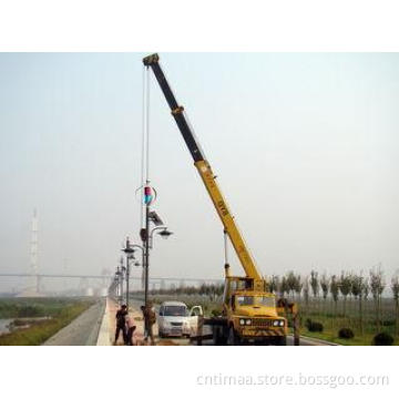 Maglev Vawt Wind Turbine for LED Street Light System withou